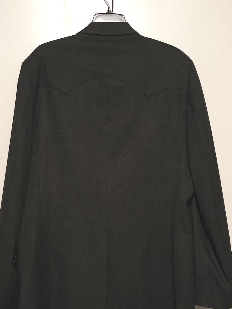 Charcoal Gray Men's Sport Coat Blazer — image 3 of 8